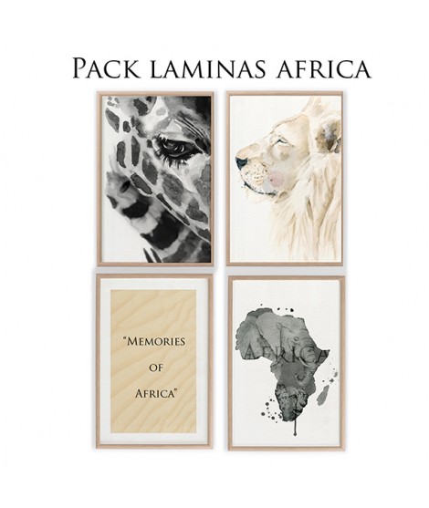 Pack di stampe ÁFRICA