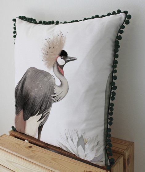 AVES DEL PARAÍSO I Personalized Cushion