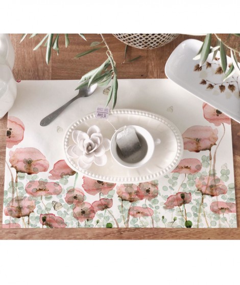 Individual Placemat " Floral III "