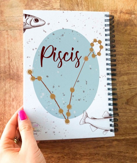 Personalized notebook PISCIS