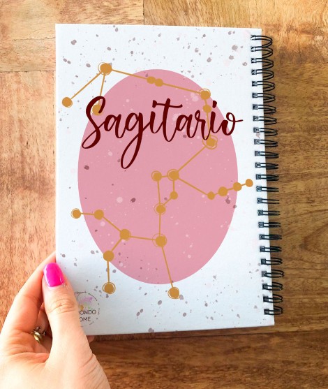Personalized notebook SAGITARIO