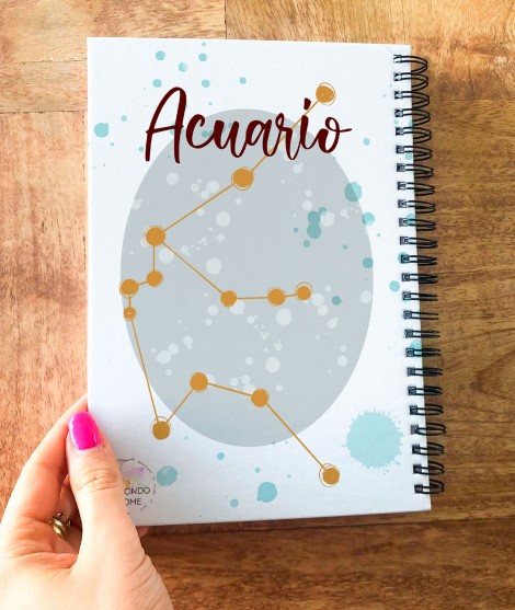 Personalized notebook ACUARIO