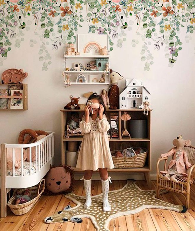El papel pintado perfecto para un dormitorio infantil · The perfect  wallpaper for a children bedroom - Vintage & Chic. Pequeñas historias de  decoración